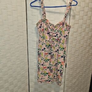URBAN OUTFITTERS Fruity Pink Sundress
